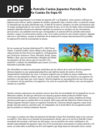 Download Centro De Mando Patrulla Canina Juguetes Patrulla De Cachorros Patrulla Canina En Espa Ol by jadedrunt2311 SN282828142 doc pdf