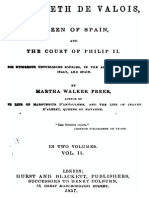 Elizabeth de Valois - Queen of Spain and The Court of Philippe II - Martha Walker Preer 1857 Volume 1