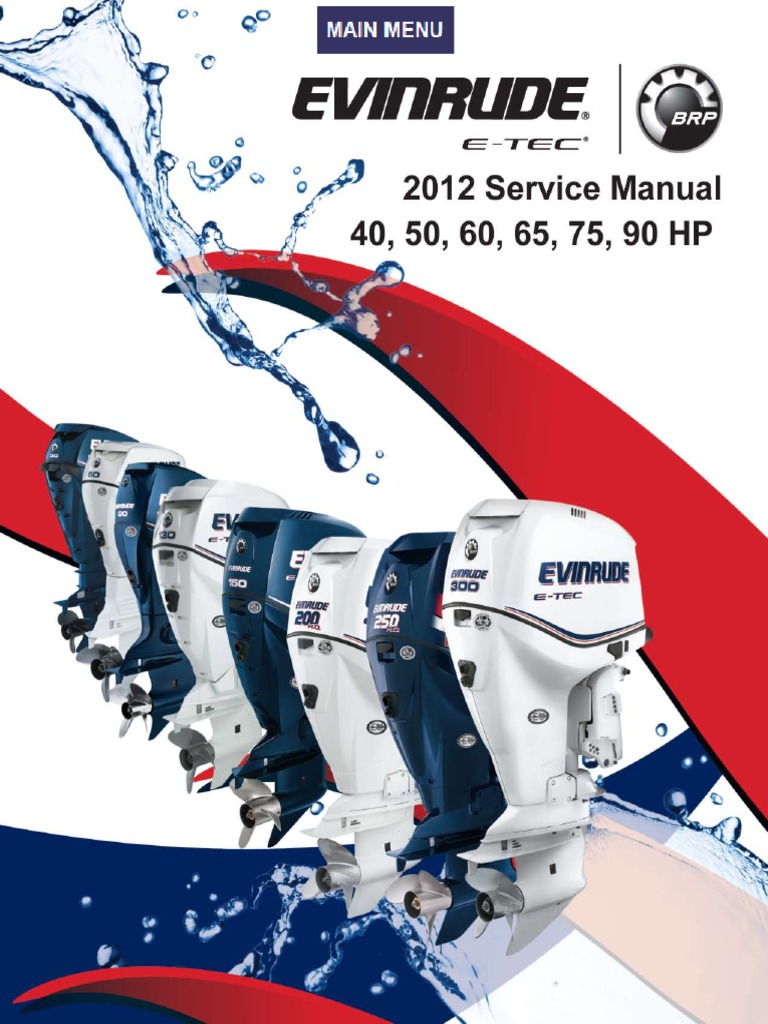 Evinrude ServiceManual2012 40-50-60-65-75-90.pdf | Electrical Connector |  Cylinder (Engine)