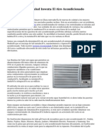 Un Vecino de La Salud Inventa El Aire Acondicionado Portátil