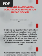 Aula de Calculo de Armadura Longitudinal Em Vigas