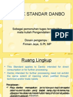 Pengendalian Mutu-Codex Standar Danbo