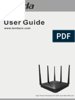 Router Tenda FH1202V1.0 User Guide - roteador