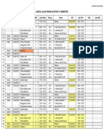 Jadwal Kuliah ISTN Elektro-S1