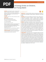 Health Effiects of Energy Drinks on Children Adolescents Ang Young Adults