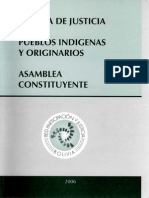 Sistema de Justicia de Los Pueblos Indigenas