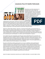 El Más Efectivo Tratamiento para El Cabello Maltratado