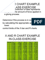 X and R Chartin Class Example