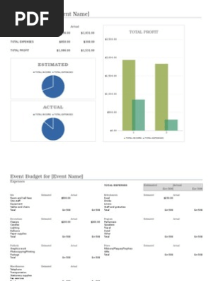 Event Budget