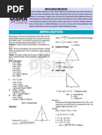 Mensuration