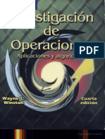 Investigacion de Operaciones Aplicaciones y Algoritmos Winston PDF