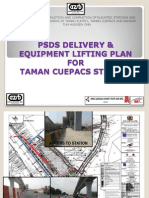Delivery and Lifting Plan 