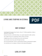 Living and Studying in Estonia