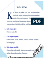 Kata Depan Dalam Bahasa Indonesia