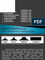 Analisis Rumah Joglo Ponoragan