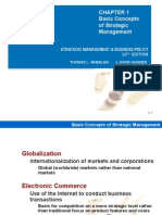 Ch 1 Strategic Management Concepts