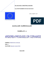 Arderea Produselor Ceramice