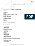 Constitucion Del Ecuador PDF