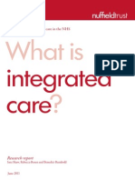 What Is Integrated Care Research Report June11 0