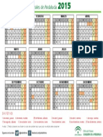 Calendario Fiestas Laborales 2015 Andalucia