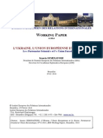 L'Ukraine, l'UE Et La Russie- Partenariat Oriental Et Union Eurasiatique (I. SEMINATORE) WORKING PAPER 6-2014