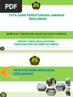 Download Tata Cara Perhitungan Jaminan Reklamasi by Andrei Antariksa Hadijaya SN282898951 doc pdf