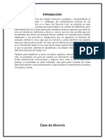 Caso de divorcio por abandono y adulterio