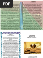 Projetoserhumano.dogma Dogmatismo