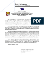 PNP Combat Operations Checklist PDF