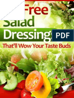 Oil-Free Salad Dressings