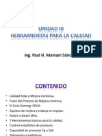 U3 - Herramientas para La Calidad PDF