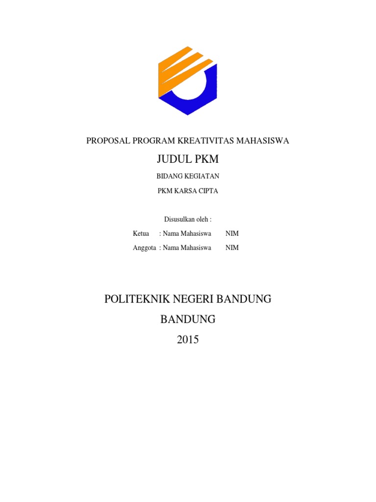 Proposal PKM Karsa Cipta 2024 | PDF | Seni