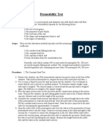 Permeability Notes