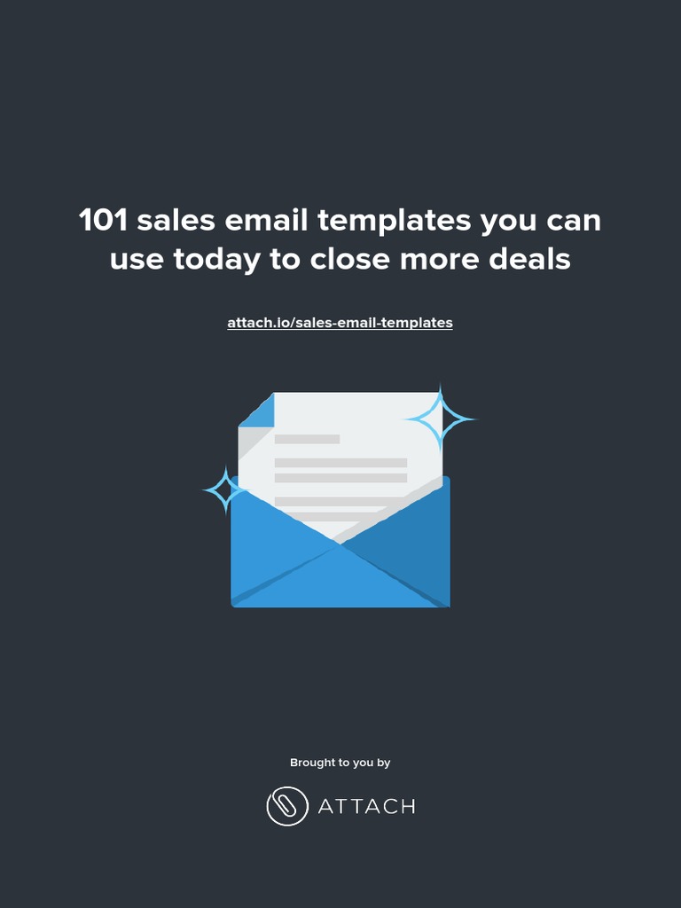 101 Sales Email Templates Guide | PDF | Customer Relationship ...
