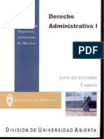 Derecho Administrativo 4 Semestre