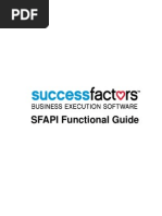 SFAPI Functional Guide 1308