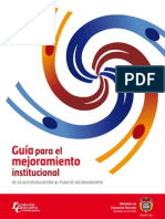 Guia para El Mejoramiento Institucional