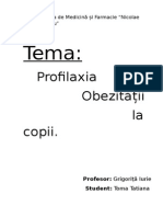 Profilaxie Obezitate