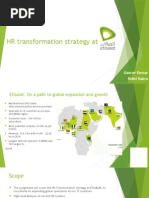 HR Transformation of Etisalat