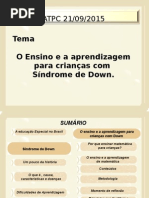 Apresentação Sindrome de Down