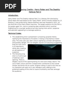 Harry Potter And The Deathly Hallows Part 2 Book Pdf Free