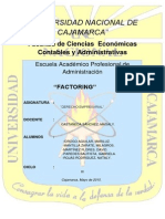 Informe de Factoring Terminado