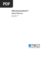 TIBCO Business Works - Palette Reference - Nov 2002