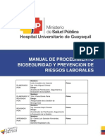 Manual de Procedimiento de Bioseguridad