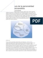 _La Estructura de La Personalidad Según El Psicoanálisis