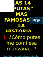Las 14 Putas Mas Famosas de La Historia (Af). (f). (r). (Rig). (Ya)