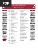 OPS Academic Calendar 2025-2026 | PDF | Discrimination | Gender Equality