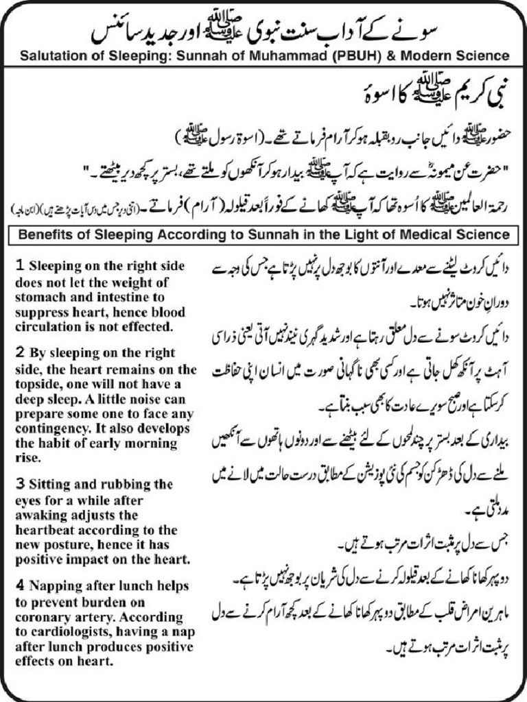 Sunnah in Daily Life (English & Urdu) | PDF | Abrahamic Religions ...