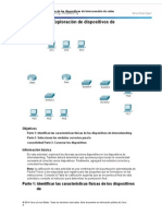 6.3.1.10 Packet Tracer: Exploración de Los Dispositivos de Interconexión de Redes