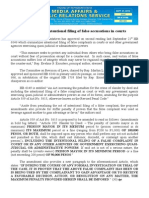 Sept27.2015 Bcriminalizing Intentional Filing of False Accusations in Courts